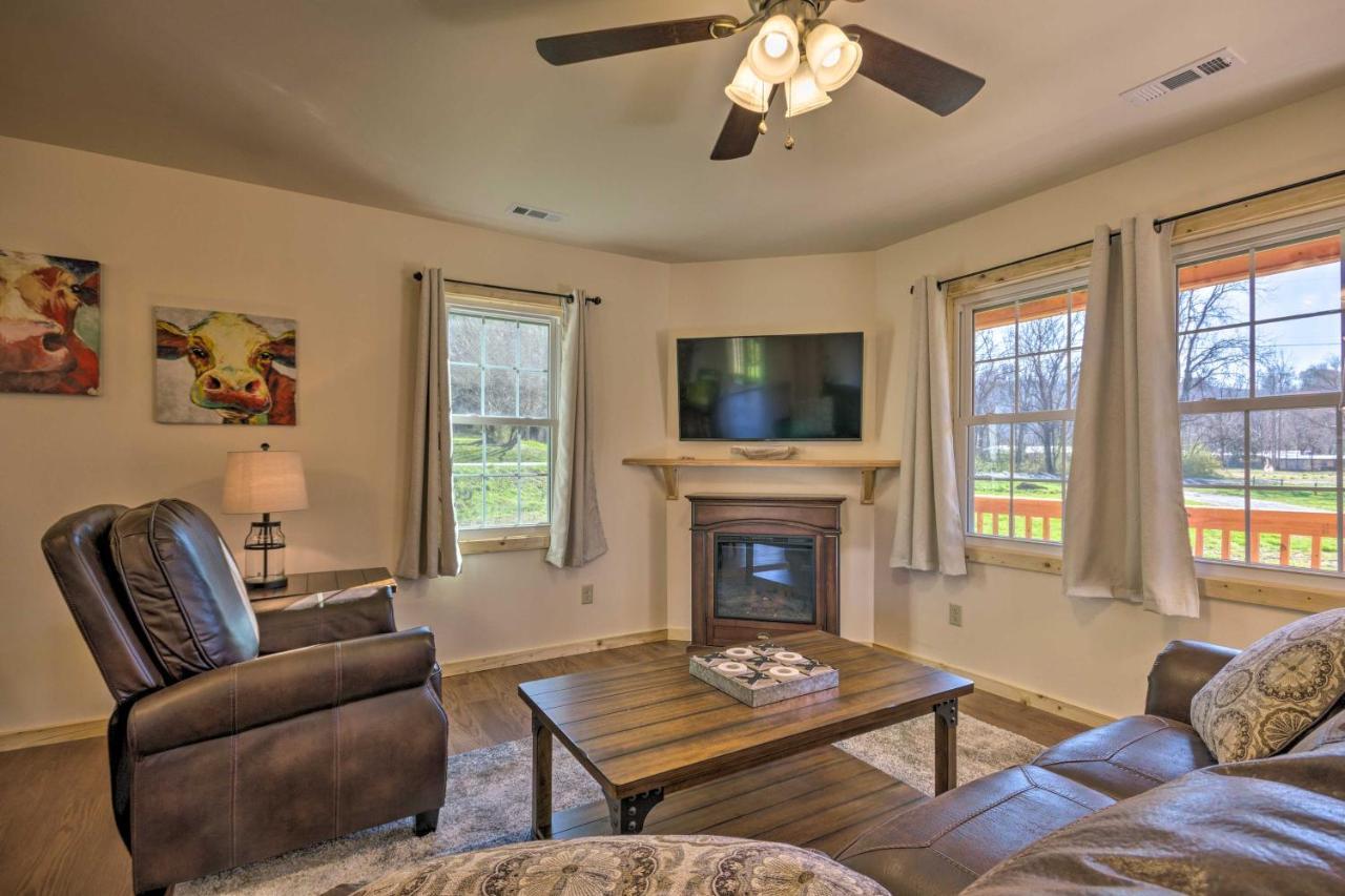 Cozy Smoky Mountain Cabin By Tuckasegee River! Bryson City Extérieur photo